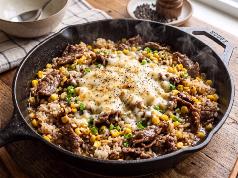 Beef Pepper Rice