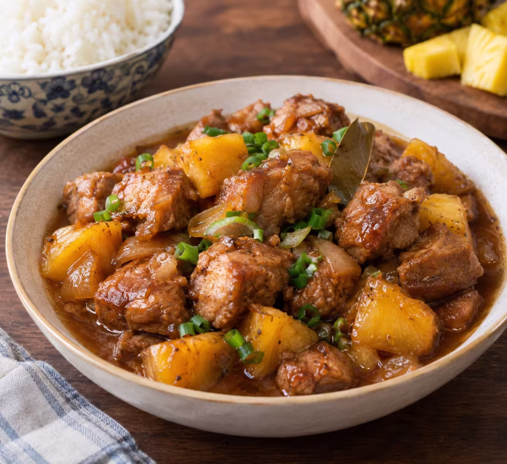 Adobo with Pineapple